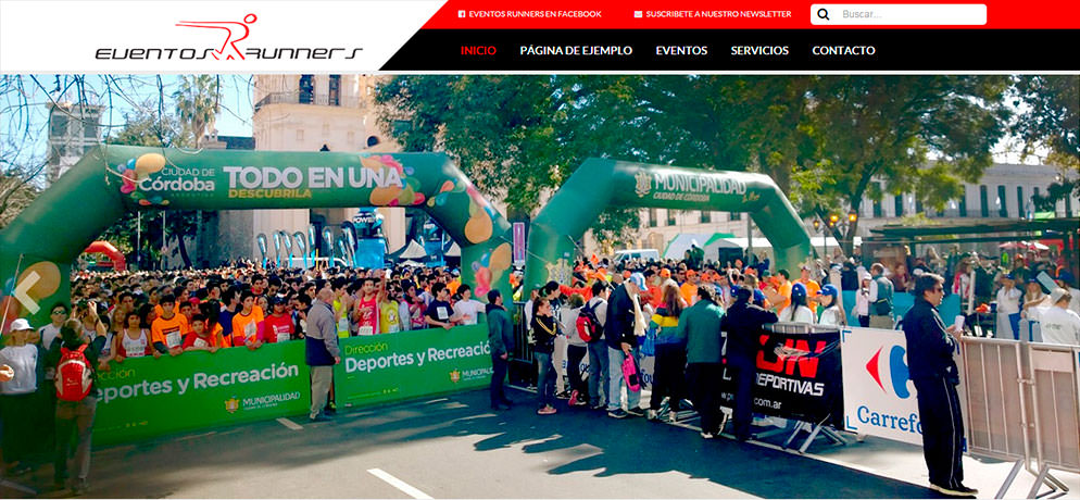 Eventos Runners - Inicio de la carrera