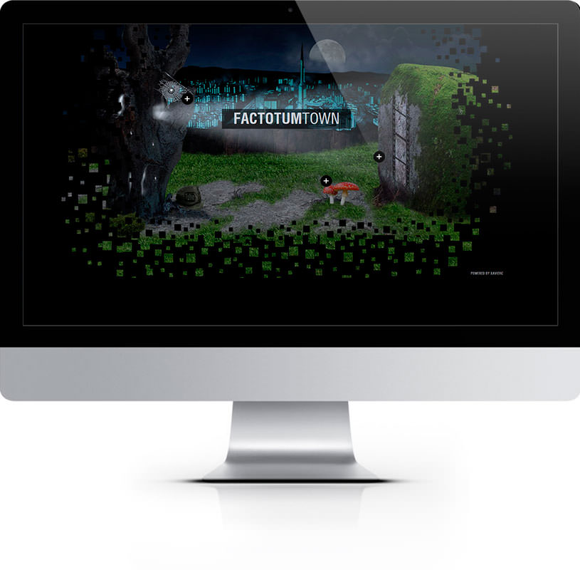 Mockup sitio web - FactotumTown