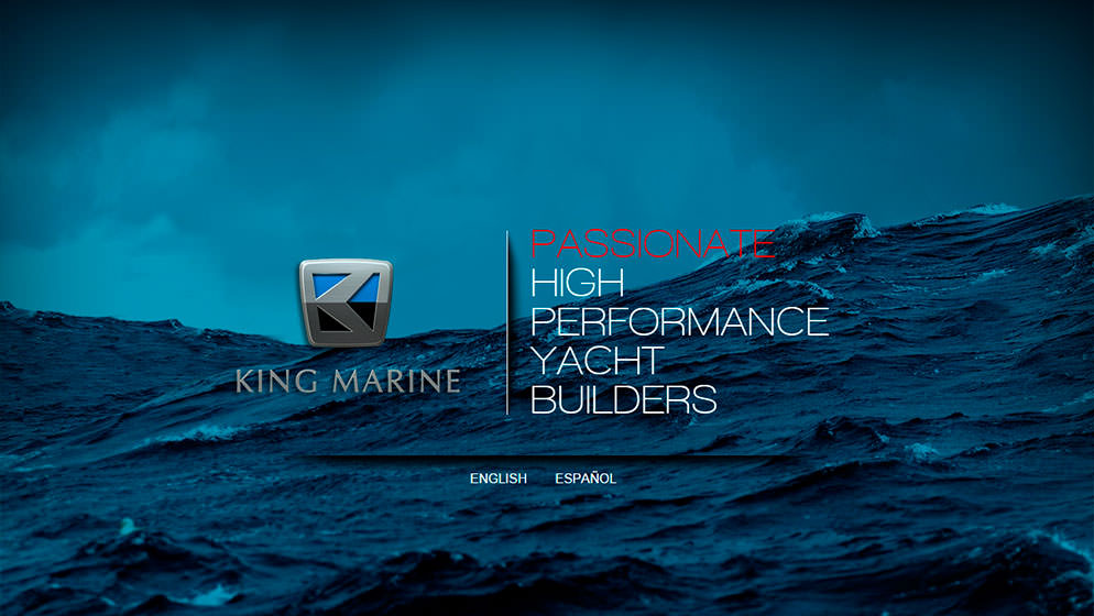 Maquetación Web - King Marine