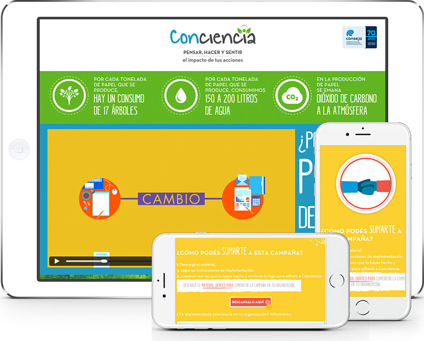 Dispositivos - Campaña Conciencia