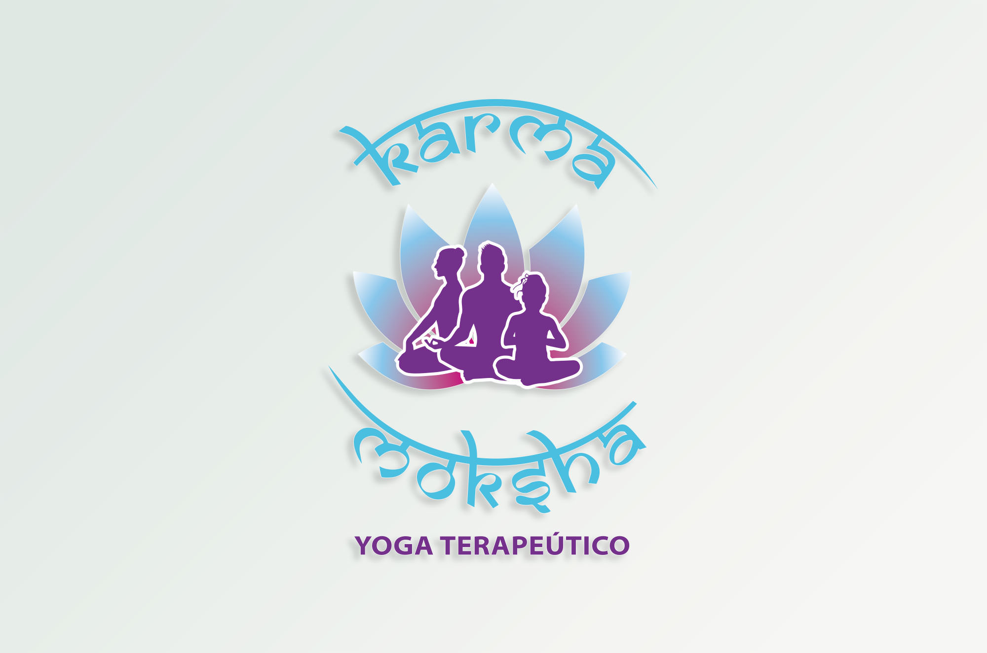 Logo Karma Moksha - xavier cabrera freelance