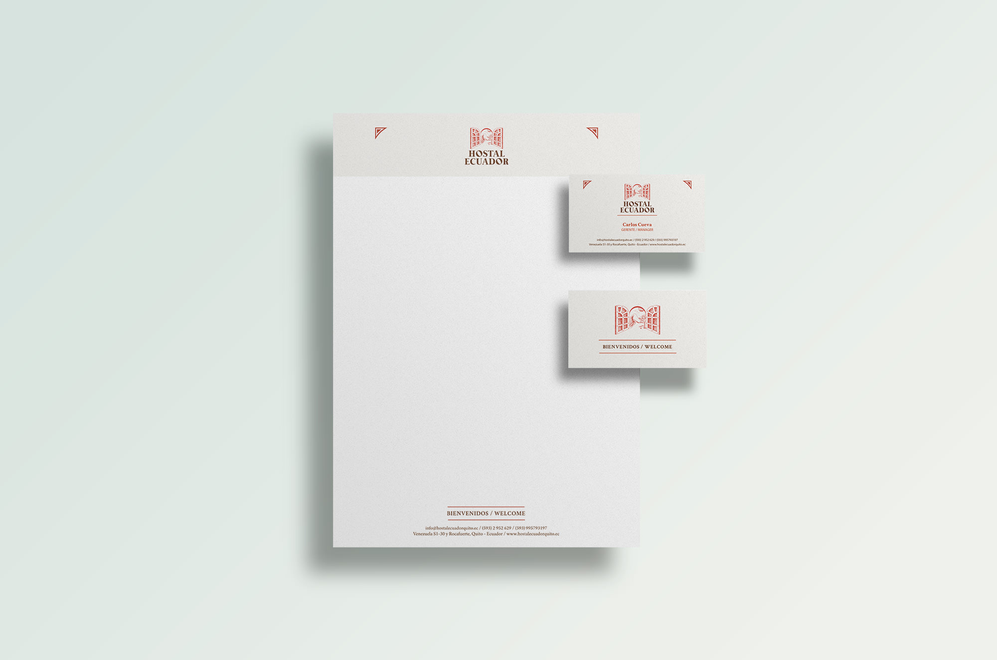 Branding Hostal Ecuador